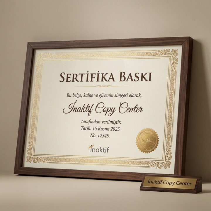 Sertifika Baskı